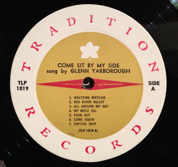 Glenn Yarbrough : Come And Sit By My Side (LP)