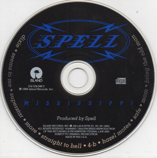 Spell (3) : Mississippi (CD, Album)