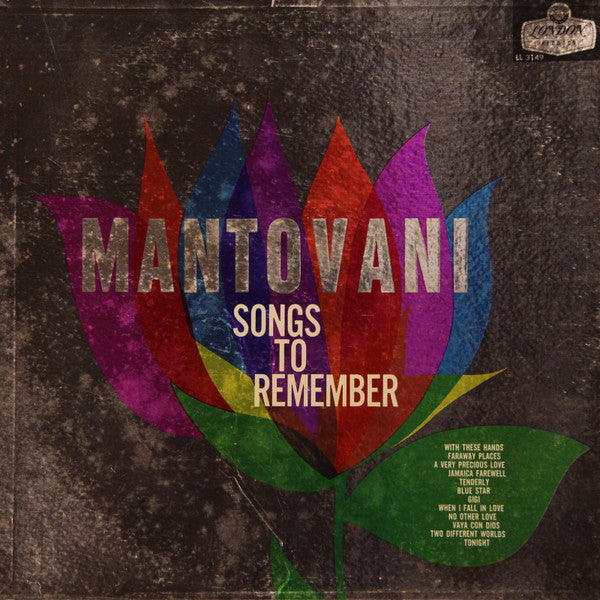 Mantovani And His Orchestra : Songs To Remember (LP, Mono)