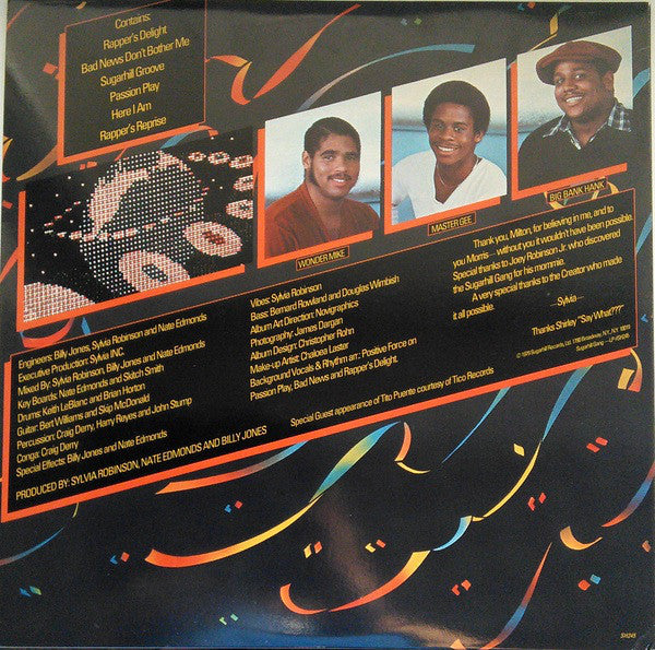 Sugarhill Gang : Sugarhill Gang (LP, Album, RE, Gat)