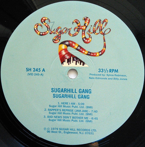 Sugarhill Gang : Sugarhill Gang (LP, Album, RE, Gat)