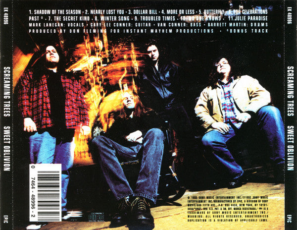 Screaming Trees : Sweet Oblivion (CD, Album)