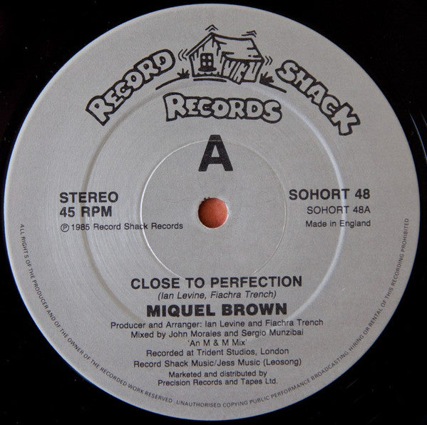 Miquel Brown : Close To Perfection (12", Ltd)