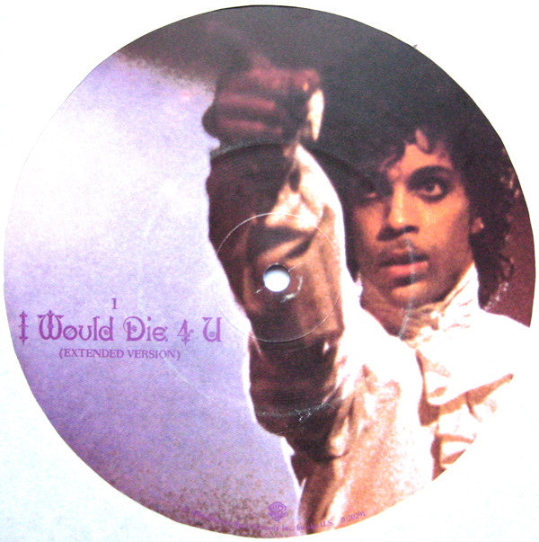 Prince And The Revolution : I Would Die 4 U (Extended Version) (12", Maxi, Cus)