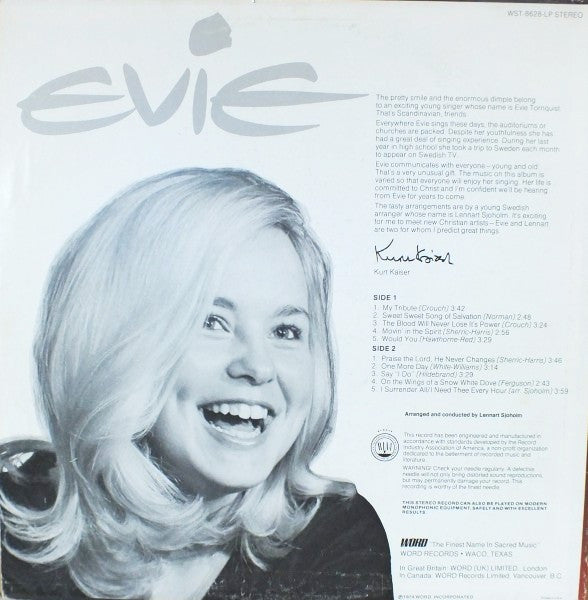 Evie (2) : Evie (LP, Album)