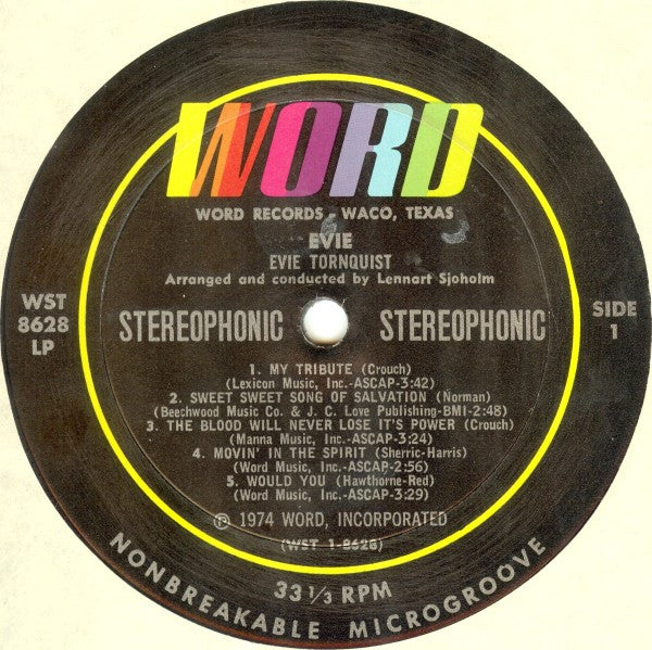 Evie (2) : Evie (LP, Album)