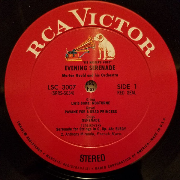 Morton Gould And His Orchestra : Evening Serenade (LP, Album)