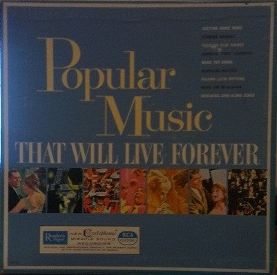 Various : Popular Music That Will Live Forever (10xLP + Box, Comp)