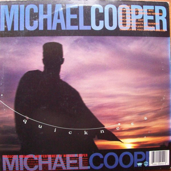 Michael Cooper : Quickness (12", Maxi)