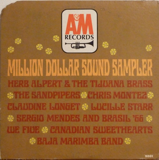 Various : Million Dollar Sound Sampler (LP, Mono, Smplr)