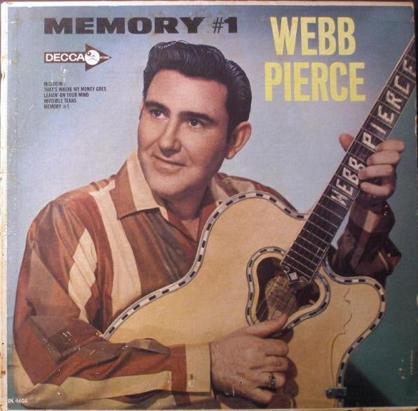 Webb Pierce : Memory #1 (LP, Album, Mono)