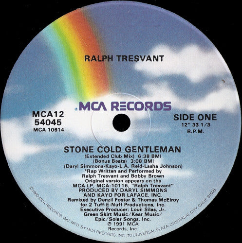 Ralph Tresvant : Stone Cold Gentleman (12", Single)