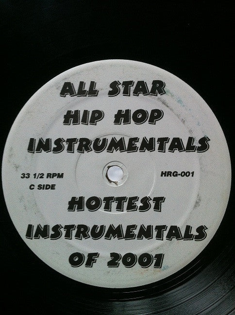 Various : All Star Hip Hop Instrumentals: Hottest Instrumentals Of 2001 (2x12")