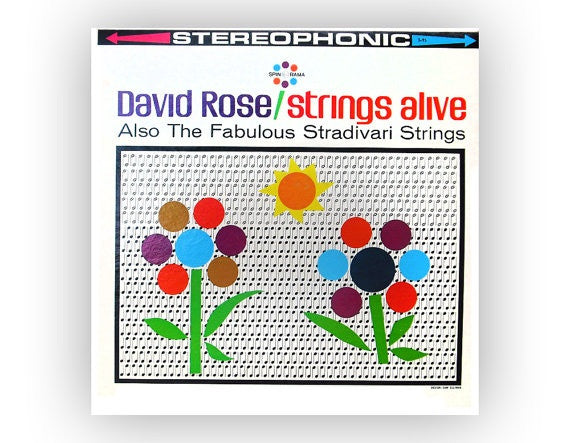 David Rose Also Stradivari Strings : Strings Alive (LP, Comp)