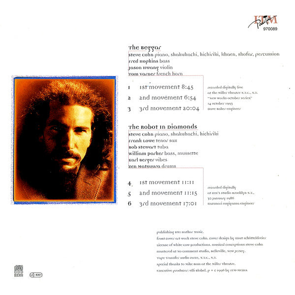 Steve Cohn : The Beggar And The Robot In Diamonds (CD, Album)