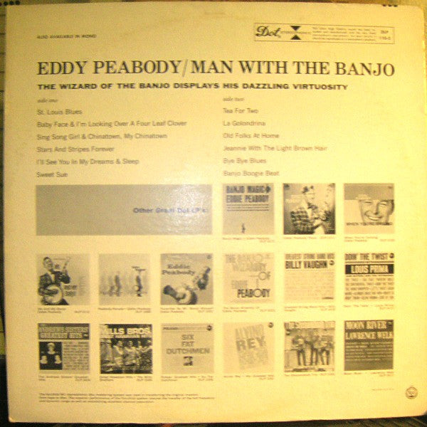 Eddie Peabody : Man With The Banjo (LP, RE)