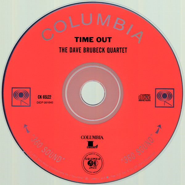 The Dave Brubeck Quartet : Time Out (CD, Album, Club, RE, RM)