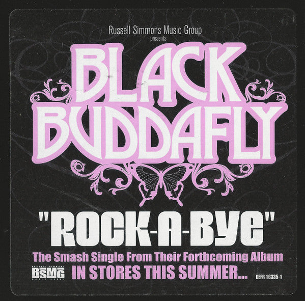 Black Buddafly : Rock-A-Bye (12", Promo)