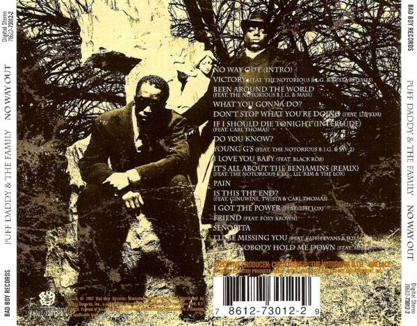 Puff Daddy & The Family : No Way Out (CD, Album)