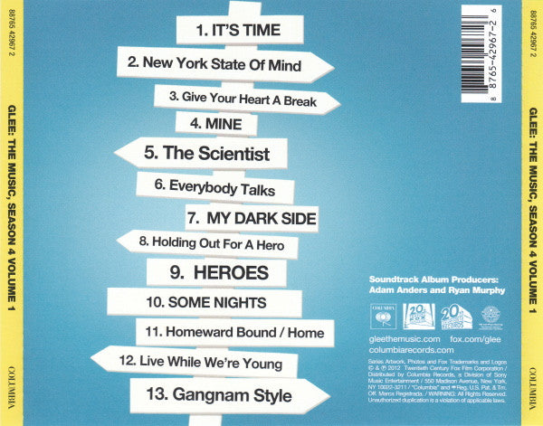 Glee Cast : Glee: The Music, Season 4, Volume 1 - From Lima To New York (CD, Album)