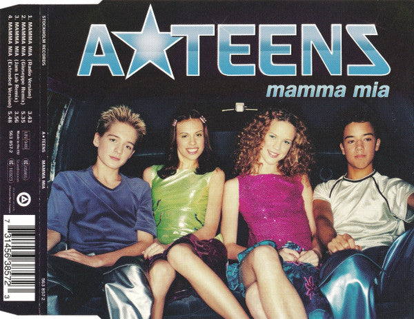 A*Teens : Mamma Mia (CD, Maxi)