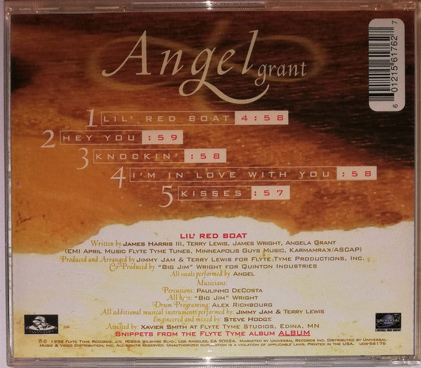 Angel Grant : Lil' Red Boat (CD, Single)