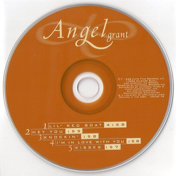 Angel Grant : Lil' Red Boat (CD, Single)