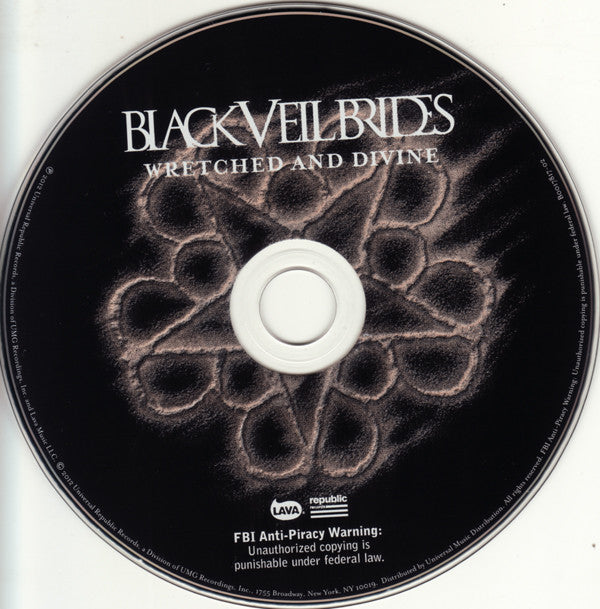 Black Veil Brides : Wretched And Divine: The Story Of The Wild Ones (CD, Album)