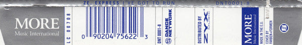 ZE. Express : I've Got To Run (CD, Maxi)