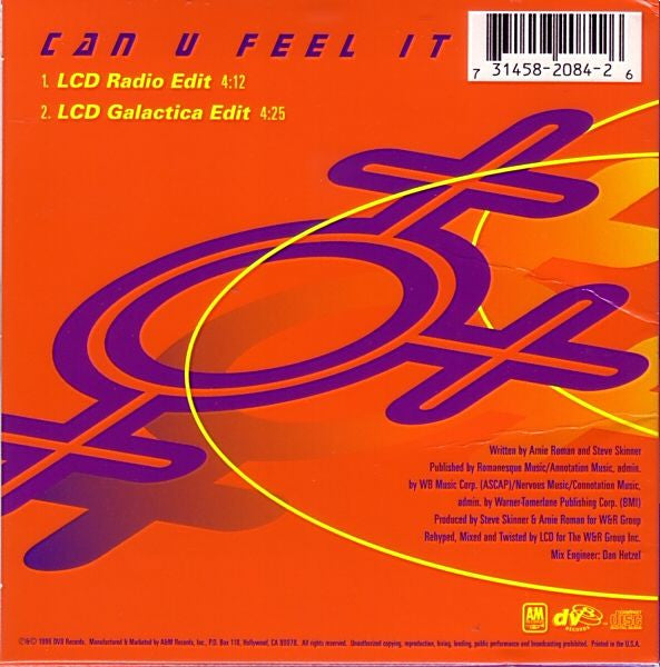 3rd Party : Can U Feel It (CD, Single)