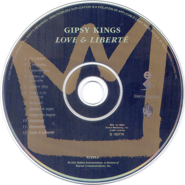 Gipsy Kings : Love & Liberté (CD, Album, Club)