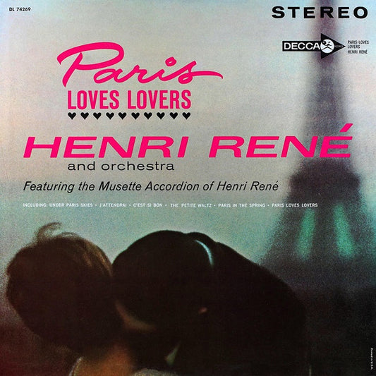 Henri René And His Orchestra : Paris Loves Lovers (LP, Album)