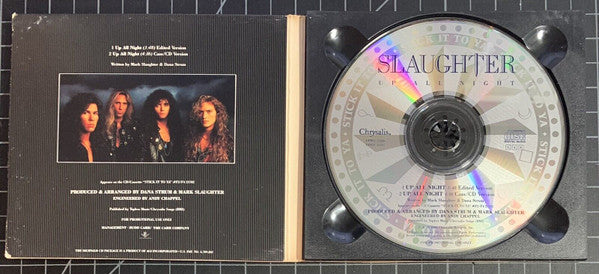 Slaughter : Up All Night (CD, Single, Promo)