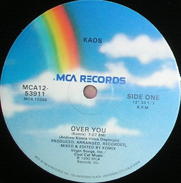 Kaos : Over You (12")