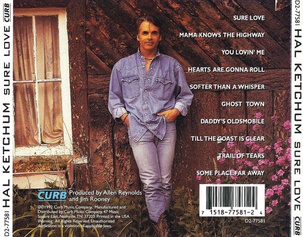 Hal Ketchum : Sure Love (CD, Album)