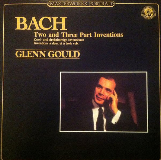Johann Sebastian Bach, Glenn Gould : Two And Three Part Inventions  (LP, Album, RE)