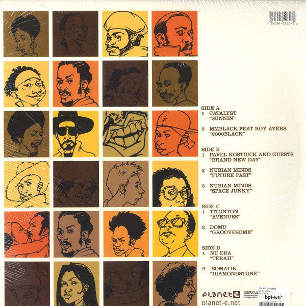 Various : Planet E Presents 2000 Black: The Good Good (2x12", Comp)