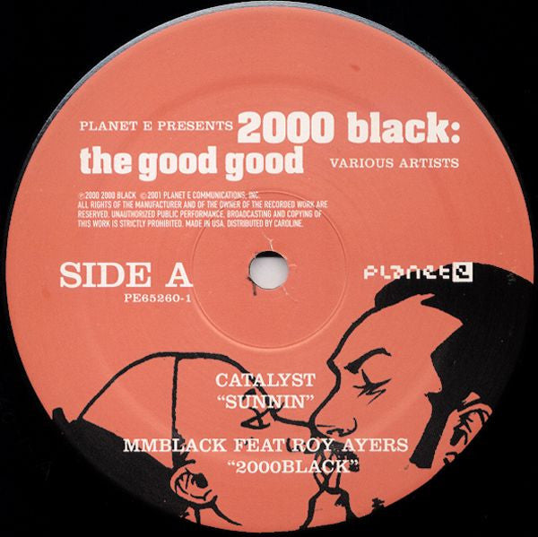 Various : Planet E Presents 2000 Black: The Good Good (2x12", Comp)