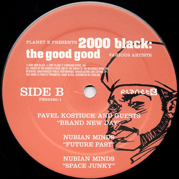 Various : Planet E Presents 2000 Black: The Good Good (2x12", Comp)