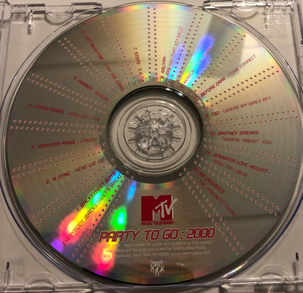 Various : MTV Party To Go 2000 (CD, Mixed)