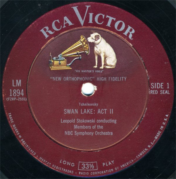 Pyotr Ilyich Tchaikovsky - Leopold Stokowski : Swan Lake Acts Il And Ill (LP, Mono, Gat)