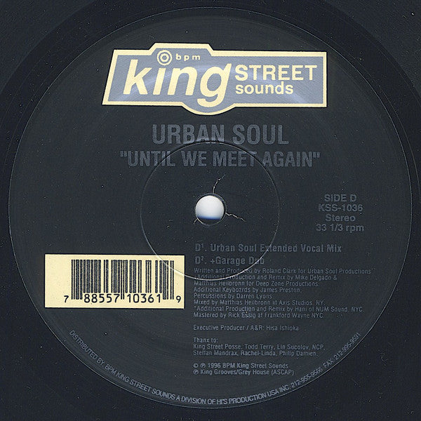 Urban Soul : Until We Meet Again (2x12")