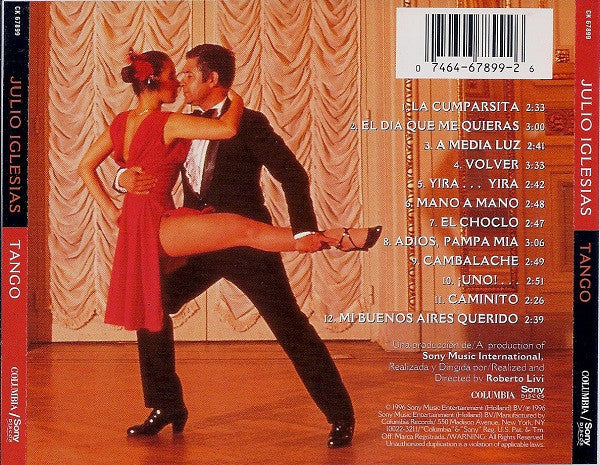 Julio Iglesias : Tango (CD, Album)