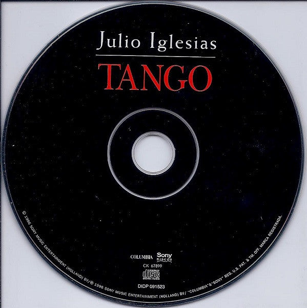 Julio Iglesias : Tango (CD, Album)