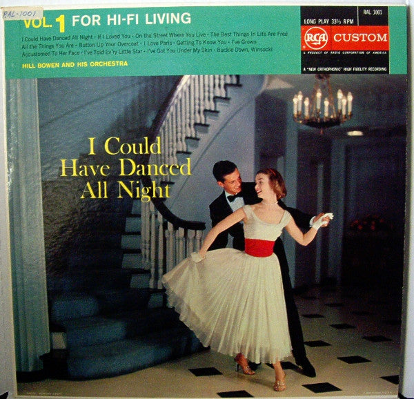 Hill Bowen And His Orchestra : I Could Have Danced All Night (LP, Album, Mono)