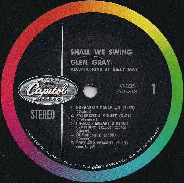 Glen Gray & The Casa Loma Orchestra : Shall We Swing? (LP, Album)