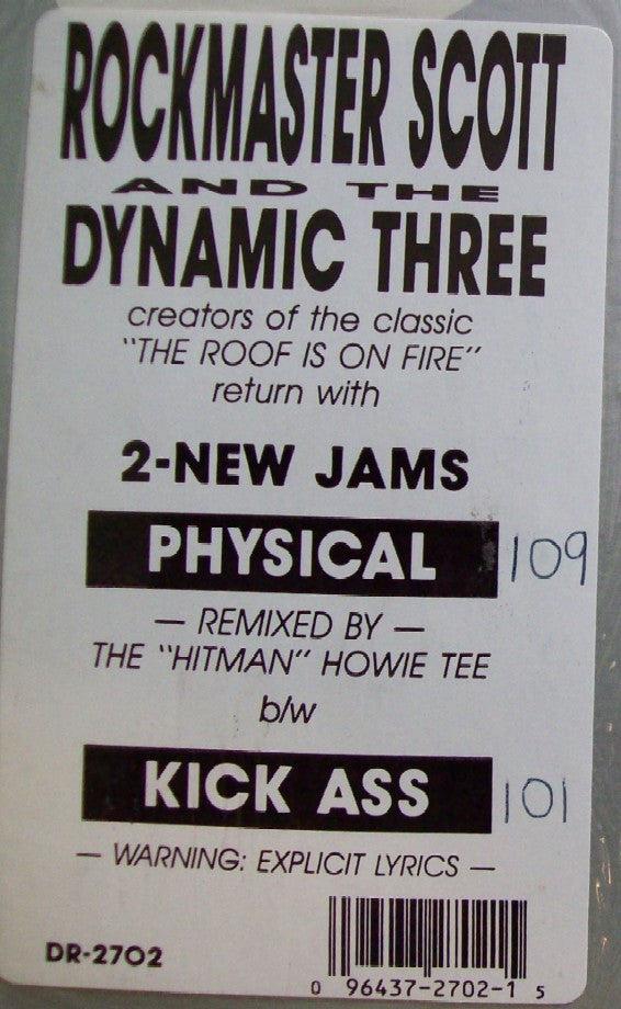 Rock Master Scott And The Dynamic Three : Physical (12")