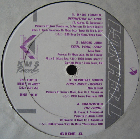 Various : Techno-1 (LP, Comp)