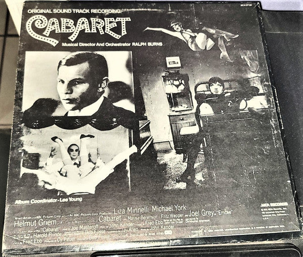 Ralph Burns : Cabaret / Original Sound Track Recording (LP, Album, RE)