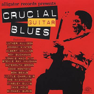 Various : Crucial Guitar Blues (CD, Smplr)